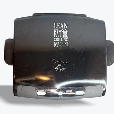 George Foreman Lean Mean Fat Grilling Machine Large GRP99BLK Tested - Image 1 of 4