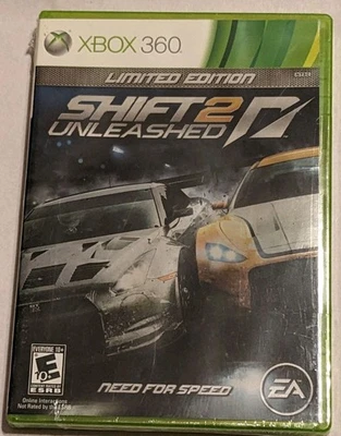 Brand NEW Sealed Shift 2: Unleashed Limited Edition (Microsoft Xbox 360, 2011) - Image 1 of 2