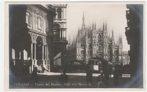 MILANO - PIAZZA DEL DUOMO DALLA VIA MERCANTI -28926- - Picture 1 of 1