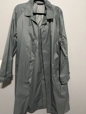 RRP €1200 VALENTINO VLTN Long Rain Wind Coat Size M IT48 US38 Printed Hooded - Image 1 of 4