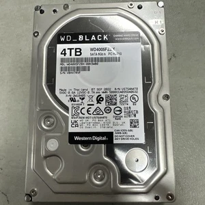 Western Digital WD Black 4TB, SATA III, 3.5" Internal Hard Drive (WD4005FZBX) - Picture 1 of 2