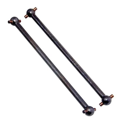 2PCS RC 06061 Black Metal Dogbone 84mm For HSP 1:10 Nitro Off-Road Buggy - Image 1 of 4