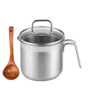 1,5 Quart Kochtopf mit Ausgießer, Multitopf mit Siebdeckel und Suppenser... - Bild 1 von 9