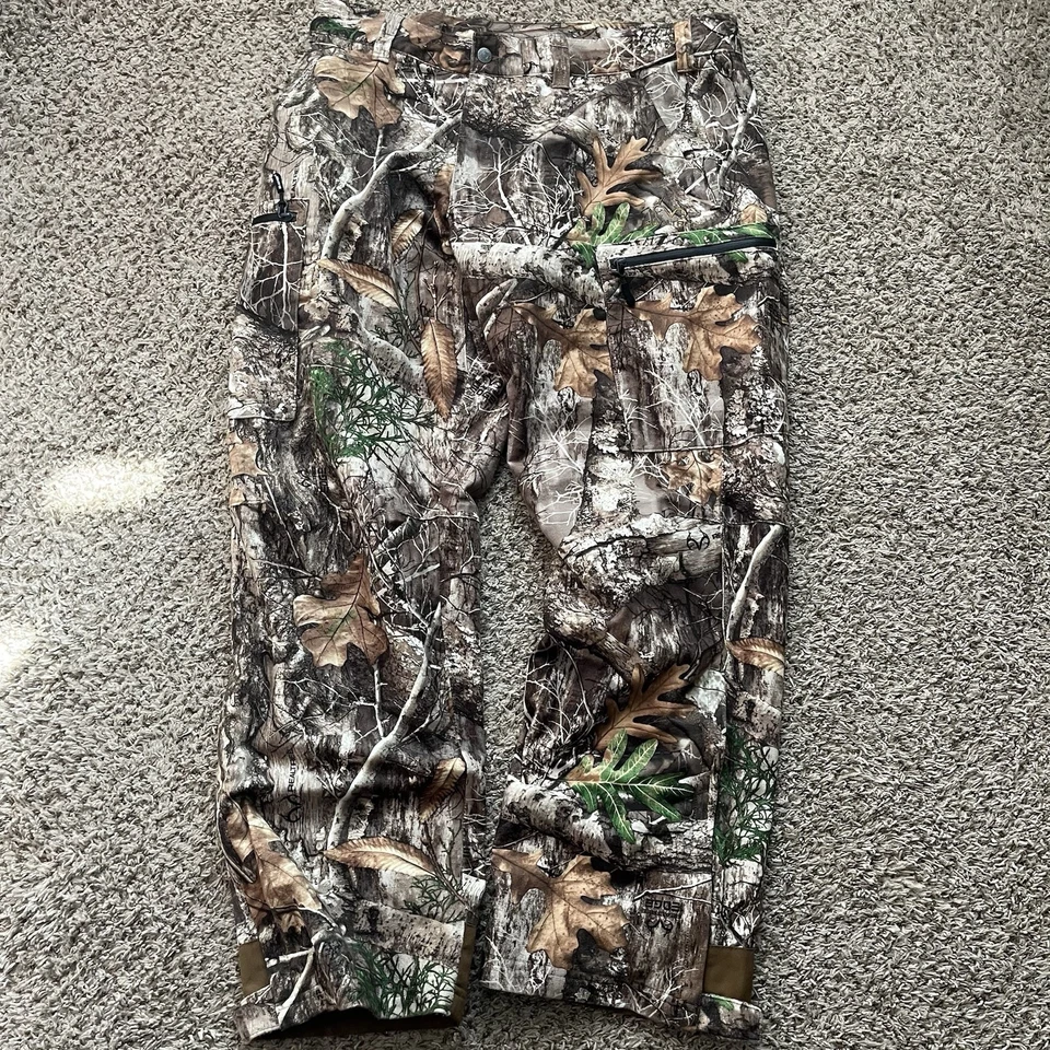 Pantalones cargo de caza Realtree cintura elástica pantalones camuflados, talla grande para hombre deportes Foto 1 de 4