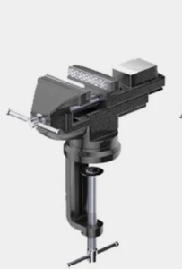 Compact Multi-Function Household Universal Mini Bench Vise Woodworking Clamp - Picture 1 of 20