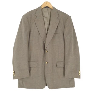 Stafford Blazer Jacket Wool Beige Bt4 Size EU 52 UK/US 42 - Picture 1 of 9