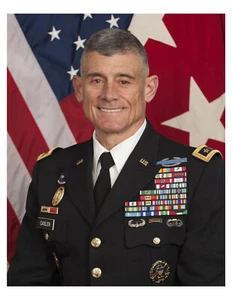 United States Army General Robert L. Caslen, Jr. 8x10 Photo On 8.5" x 11" - Picture 1 of 1