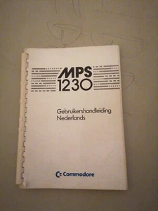 Commodore MPS 1230 originale manuale tedesco manuale dell'utente (c64) - Foto 1 di 6