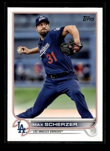 2022 Topps Serie 1 #310 Max Scherzer (NM+)(BAS) - Imagen 1 de 2