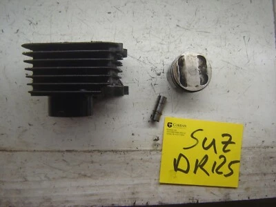 SUZUKI DR125 DR 125 CILINDRO Y PISTÓN 1982 1983 1984 Foto 1 de 4