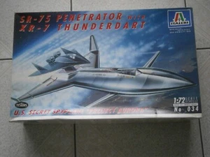 MAQUETTE AVION SR - 75 PENETRATOR + XR - 7 THUNDERDART ITALERI 034 - 1/72 - Photo 1/13