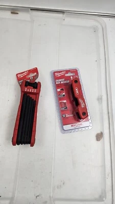 Set of 2 Milwaukee Key Electrician's Folding Hex Key Set - Image 1 of 3