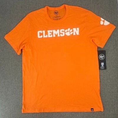 NOVO! Camisa 47 Clemson Tigers laranja NCAA fã manga curta algodão grande $42 - Imagem 1 de 4