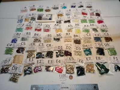 复古批量玻璃泪珠悬垂无孔施华洛世奇日本珠宝工艺 # 1100 — 第 1/2 张图片