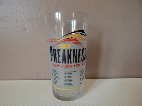 PREAKNESS 139th Running May 17, 2014 Souvenir Mint Julep Glass/Tumbler Cover
