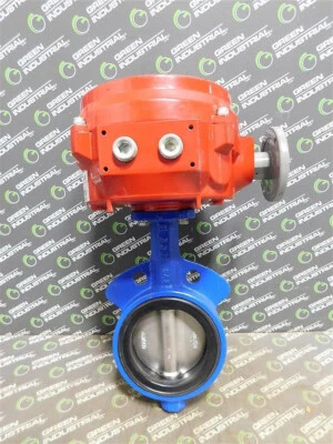 Controles Bray USADOS y válvula de mariposa accionada DelTech de 4" 70-0061-113D0-536/A Foto 1 de 4