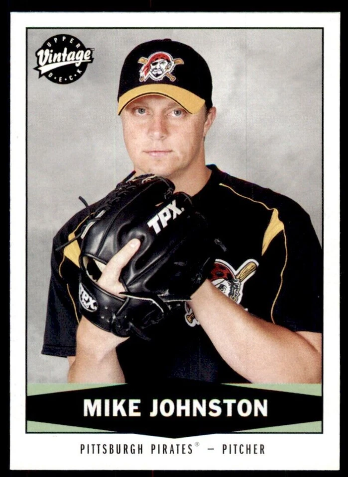 2004 Upper Deck Vintage Update Mike Johnston Pittsburgh Pirates #491 - Image 1 of 2