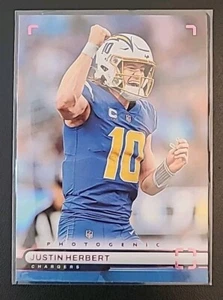 Justin Herbert 2022 Panini Chronicles Photogenic Football PH-19 Pink Chargers - Picture 1 of 4