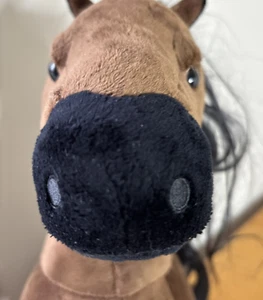 Madame Alexander Doll Company Horse 19 " Plush Chestnut Pony Posable Brown - Picture 1 of 18