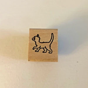 Stamp Affair - Rubber Stamp - Kitty Cat Walking - Picture 1 of 3