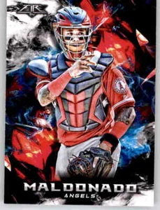 2018 Fire Martin Maldonado Base Card MLB PWE Angels #173 - Picture 1 of 2