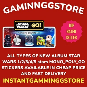 All Types Of Bon Appetit 1-5 Stars Stickers Available Mono_poly Go Stickers - Picture 1 of 1