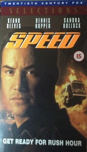 Speed. VHS. Keanu Reeves, Dennis Hopper. Cert 15. 111 Minutes - Picture 1 of 2