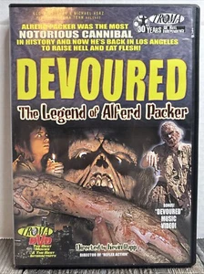 Devoured The Legend of Alferd Packer (2005) DVD Kevin Rapp Lloyd Kaufman Troma - Picture 1 of 3