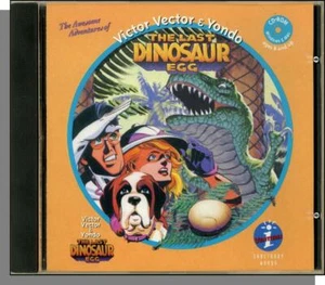 Victor Vector & Yondo: The Last Dinosaur Egg - ¡Nuevo 1993 CD-ROM, Windows y Mac! - Imagen 1 de 2