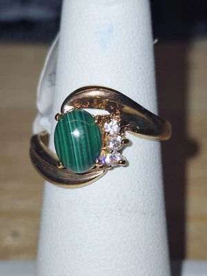 Anillo Good Dolphin Mine Talla 6 Níquel Verde ALERGIAS 18KTGP Oro Galtroplata Foto 1 de 4