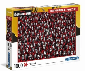 Rompecabezas Clementoni 1000 piezas - Imposible - La Casa De Papel - Imagen 1 de 1