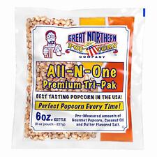 Great Northern Popcorn 1 Case Popcorn Portion Packs Kit Cinema 8 Ounce (Pac