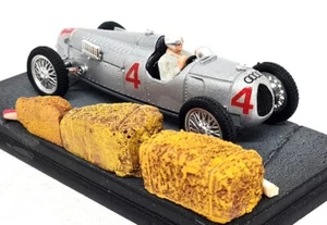 Brumm 1/43 Auto Union 1936 B. Rosemeyer Autostory modellino pressofuso auto F1 - Foto 1 di 6