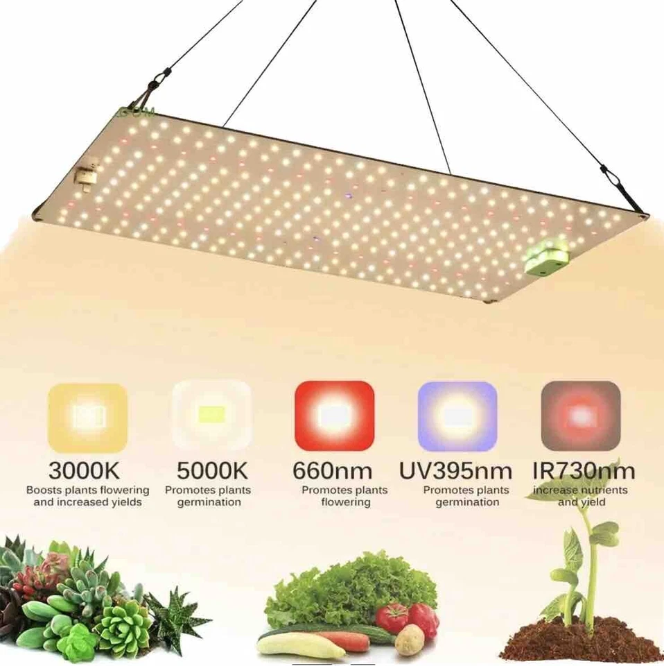 Samsung  Quantum LED Grow Light Full Spectrum Dimmable 1200w Light For Growing - Image 1 of 1