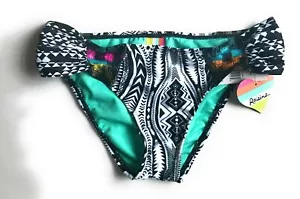Parte inferior de bikini para mujer Pasins color negro/blanco talla S - Imagen 1 de 2