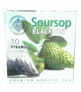 Mlesna Sour sop Black Pyramid Tea Fine High Grown Tea 2 Box - Picture 1 of 3