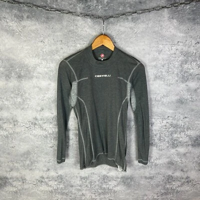 Jersey de ciclismo Castelli gris poliéster para hombre talla S Foto 1 de 4