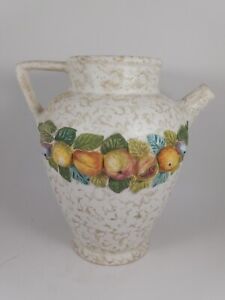 Narareus Artistica Pottery Pot Vase Planter Pitcher Or Jug -  Italy - As Is