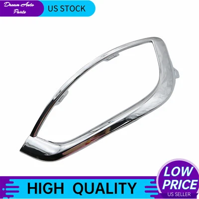 Bisel de luz antiniebla lado izquierdo delantero cromado para Chrysler Pacifica Voyager 2017-2020 Foto 1 de 4