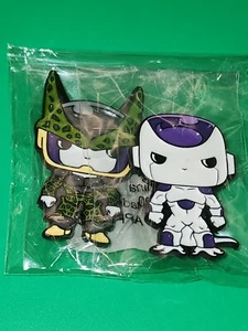 Funko POP Pins Dragon Ball Z Frieza & Perfect Cell - New - Rare - 2" - Picture 1 of 2