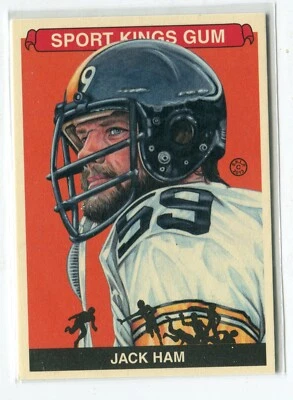 2013 ITG Sport Kings Gum Series F Jack Ham PREMIUM BACK #277 HOF STEELERS - Image 1 of 2