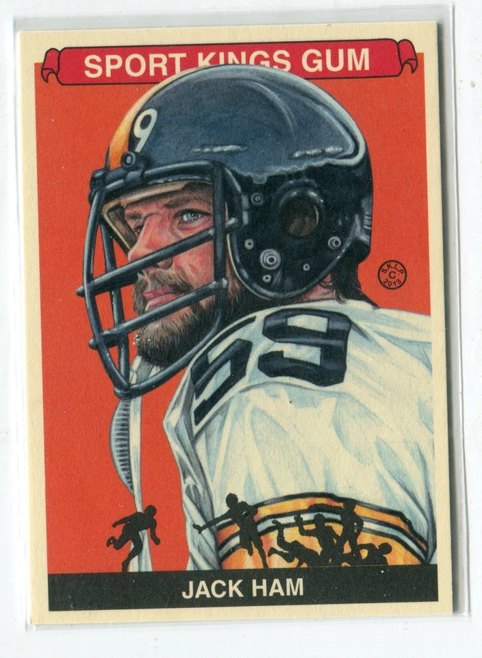 2013 ITG SportKings Gum Series F Jack Ham Base Card #277 HOF STEELERS - Image 1 of 1