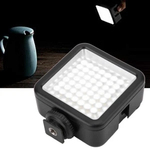 5.5W LED Video Camera Panel Lamp Dimmable Fill Light for DSLR Camera - Picture 1 of 11
