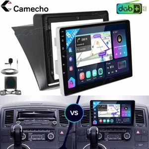 DAB+ 8+128GB Für VW T5 Transporter Multivan Android 13 Autoradio Carplay FM Navi - Bild 1 von 20