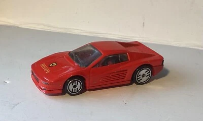 Ferrari Testarossa 1986 Mattel Hot Wheels rojo vintage  Foto 1 de 4