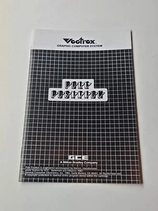 Manuale gioco vintage Vectrex pole position solo di GCE 1983 buone condizioni - Foto 1 di 5