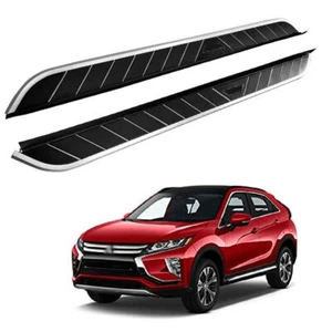 2Pcs Fit for Eclipse Cross 2018-2022 Door Fixed Side Step Nerf Bar Running Board - Picture 1 of 9