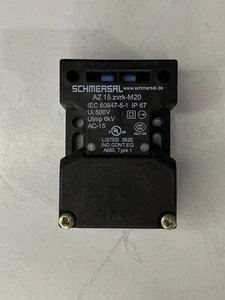 Interruptor de bloqueo de seguridad SCHMERSAL AZ-15-ZVRK-M20 INCOMPLETO - SIN LLAVE DE ACTUADOR - Imagen 1 de 4