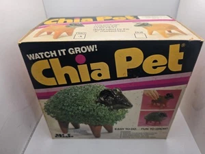 New In Box Vintage 90s Chia Pet Ram Terracotta Planter 1990 - Picture 1 of 5