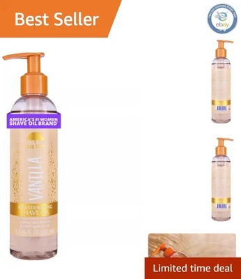 Lujoso aceite de afeitar de vainilla, 7,7 fl oz - gel a aceite para una piel suave e hidratación Foto 1 de 4